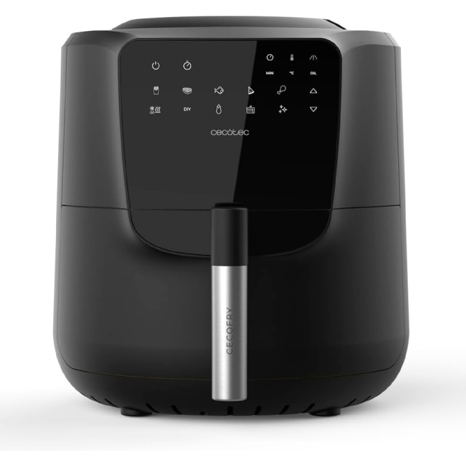 Freidora de Aire sin Aceite de 5,5 L Cecofry Rain Air Fryer. 1550 W, Spray de Ac