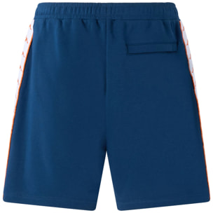 Kappa - Pantaloni Corti Uomo Blu - 222 Banda Oviedo