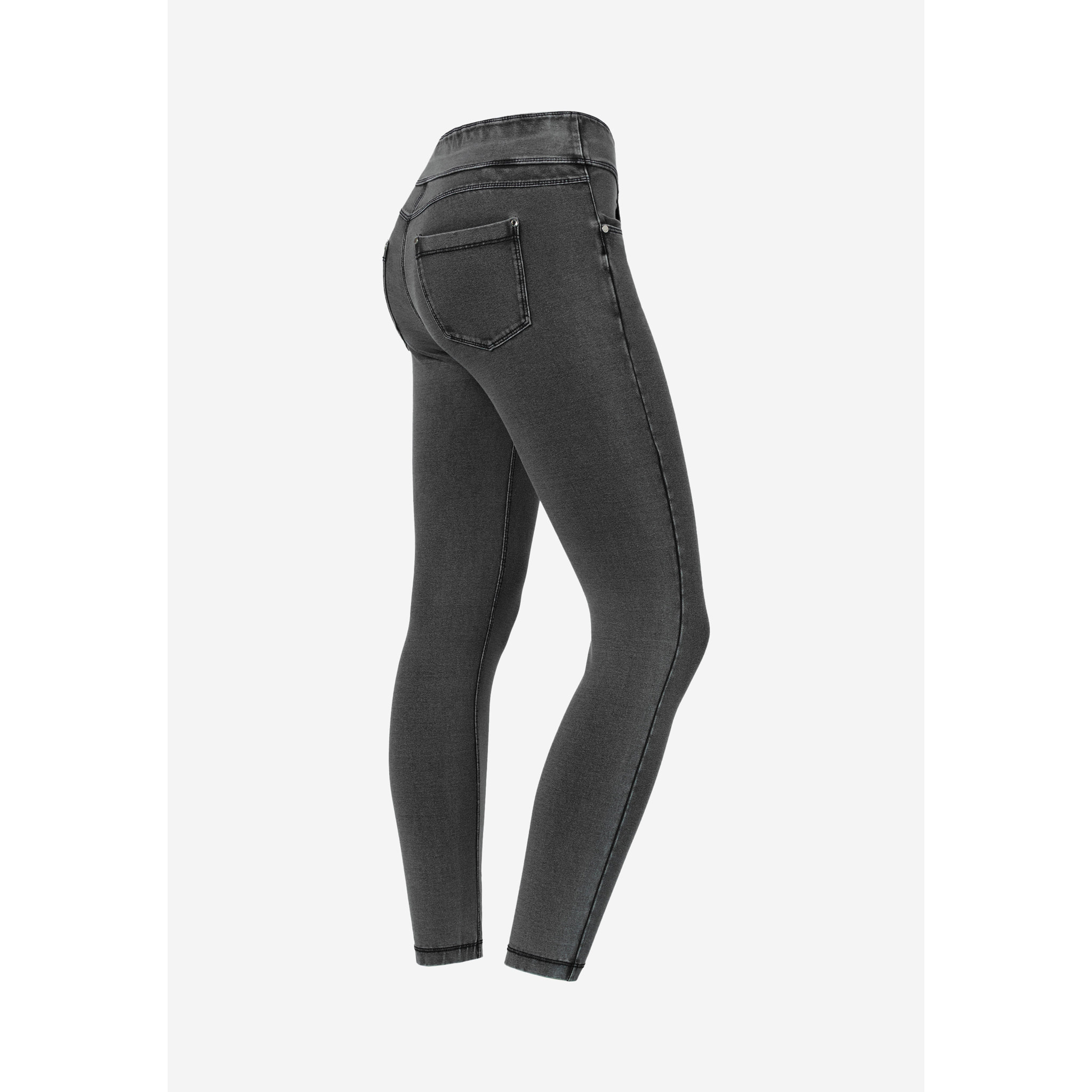 Leggings N.O.W.® superskinny vita media in jersey denim