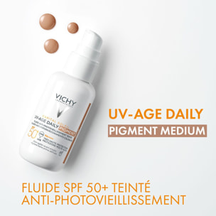 Capital Soleil - Fluide Solaire Anti-Photoviellissement Teinte Medium SPF50+ 40 ml