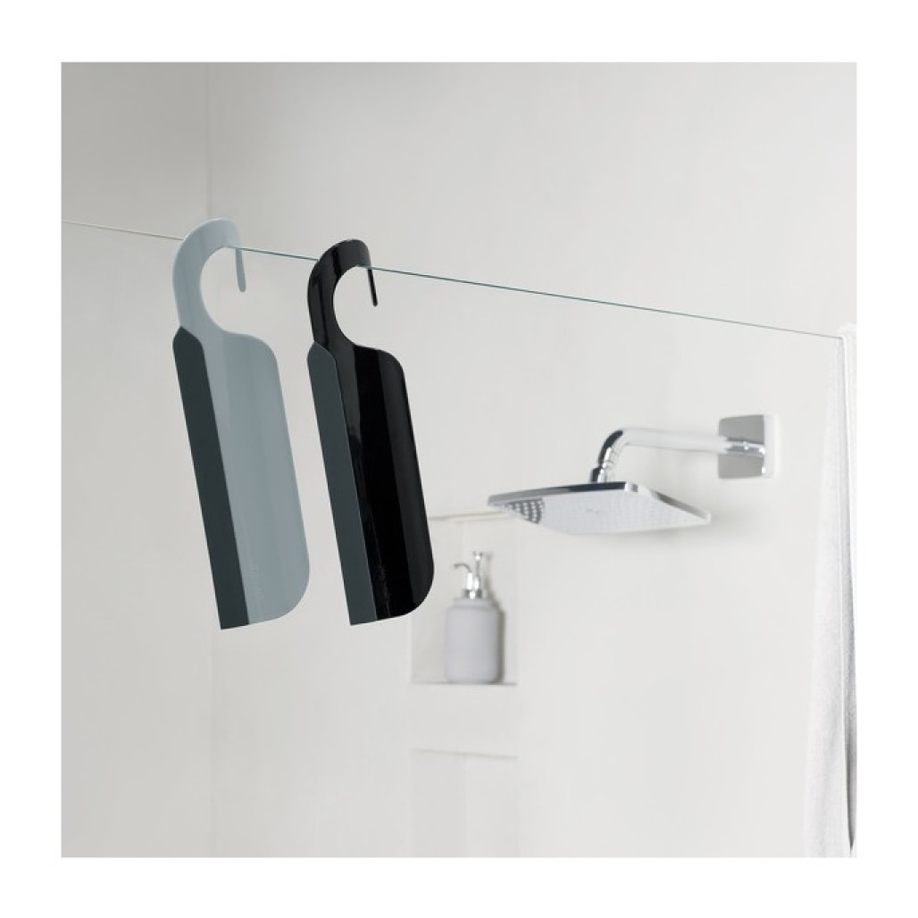 Raclette à vitres ABS SKATE Noir Spirella