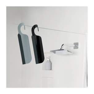 Raclette à vitres ABS SKATE Noir Spirella