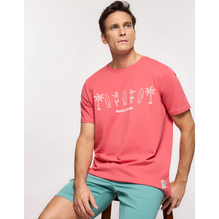 Camiseta Manga Corta Coral - Bombai