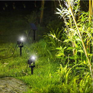 2 Spot solaire connecté ROUNDY Froid 100