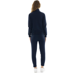 Tuta da donna invernale con colletto e zip "Silver"