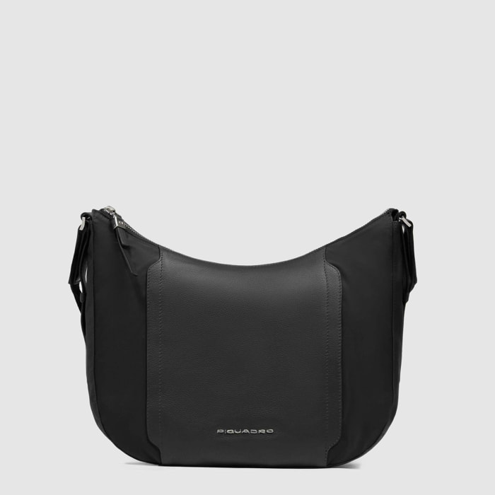 Piquadro Borsa tracolla donna in tessuto riciclato