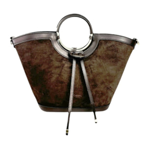 Bolso Hobo Cheval Firenze Clara Mini F/W Gris Pardo Oscuro