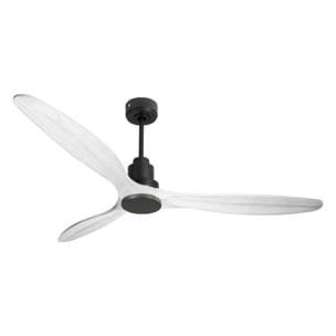 Ventilateur de plafond Réversible  Thermostat Wifi Moteur à courant continu Toits en pente Télécommande Hypersilence Mémoire Shopify Vendible (AUTOMATIQUE)