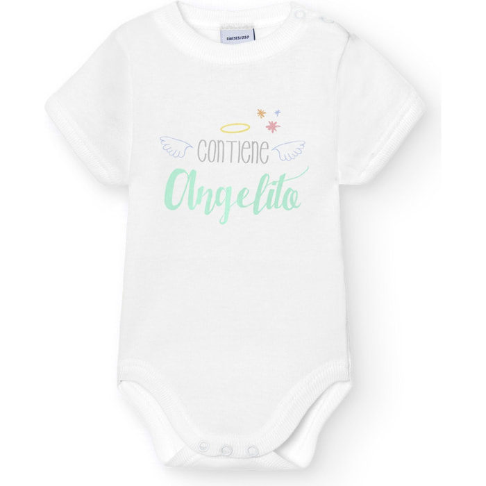 Body bebé personalizado frases algodón