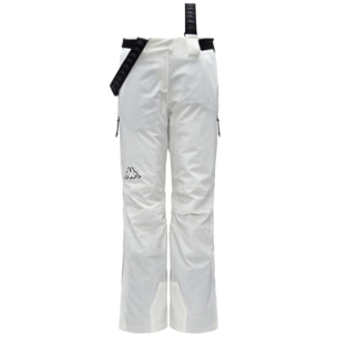 Kappa - Pantaloni Donna Bianco - 8Cento 834