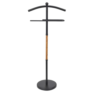 Valet De Nuit Effet Bois