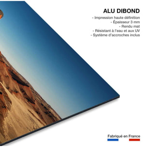 Tableau Vol au dessus du desert Tableau alu Dibond