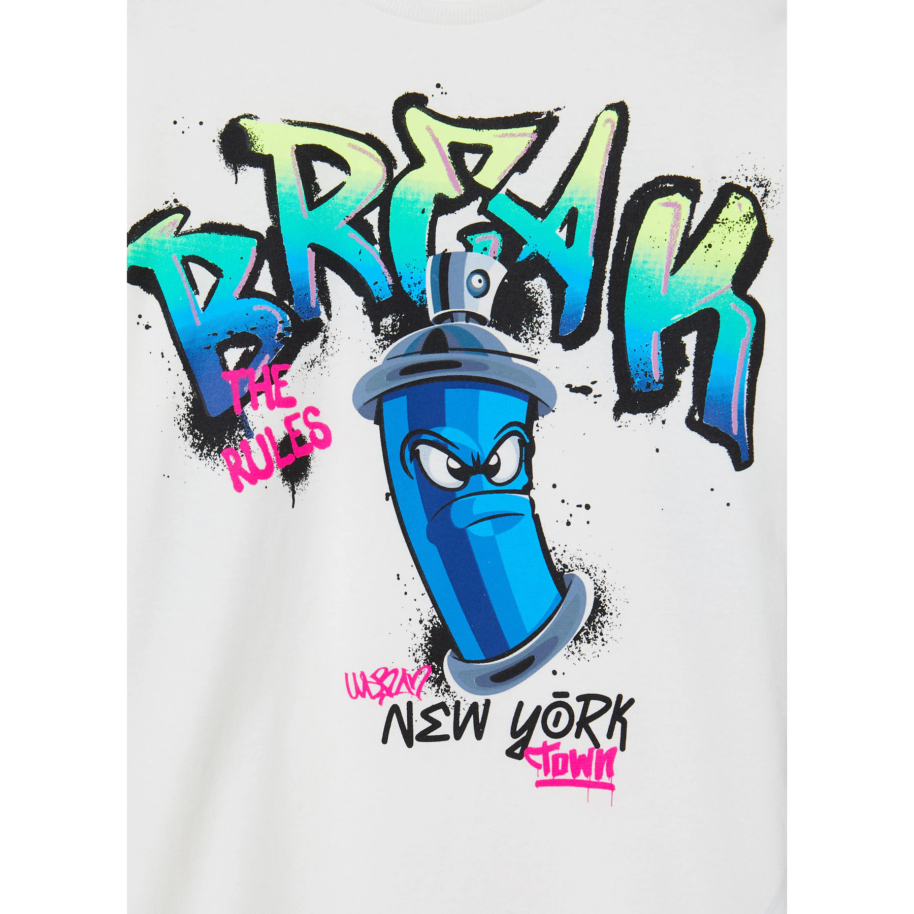 T-shirt stampa graffiti