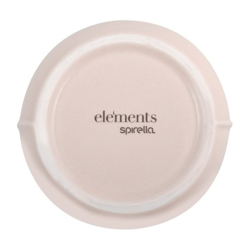 Boite à cotons Céramique SENSE Blush matt Elements by Spirella