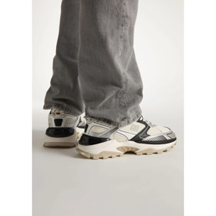 Zapatillas Deportivas de Mujer 347 Track Flame Plata / Negro