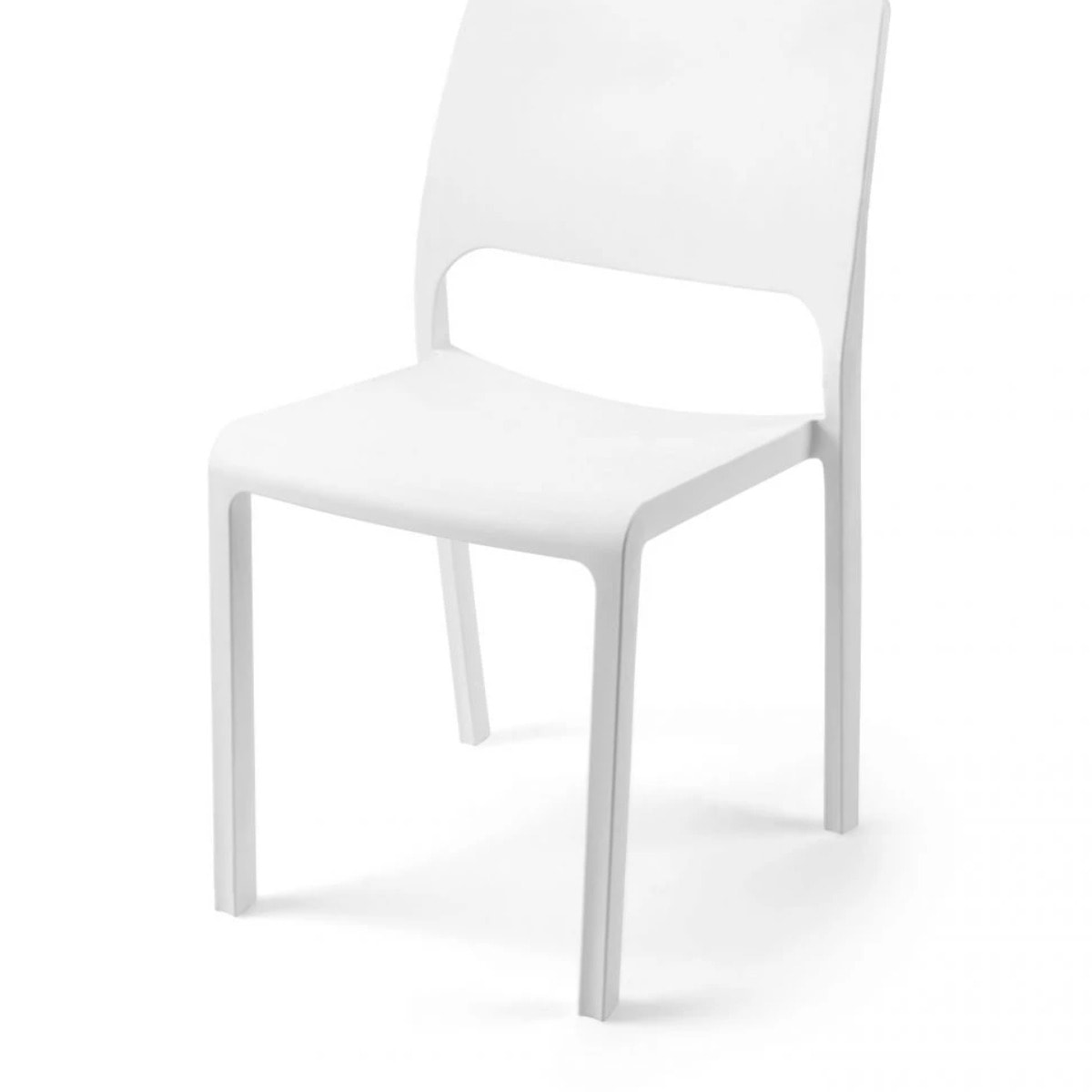 Pack 4 sillas de exterior Shine Blanco