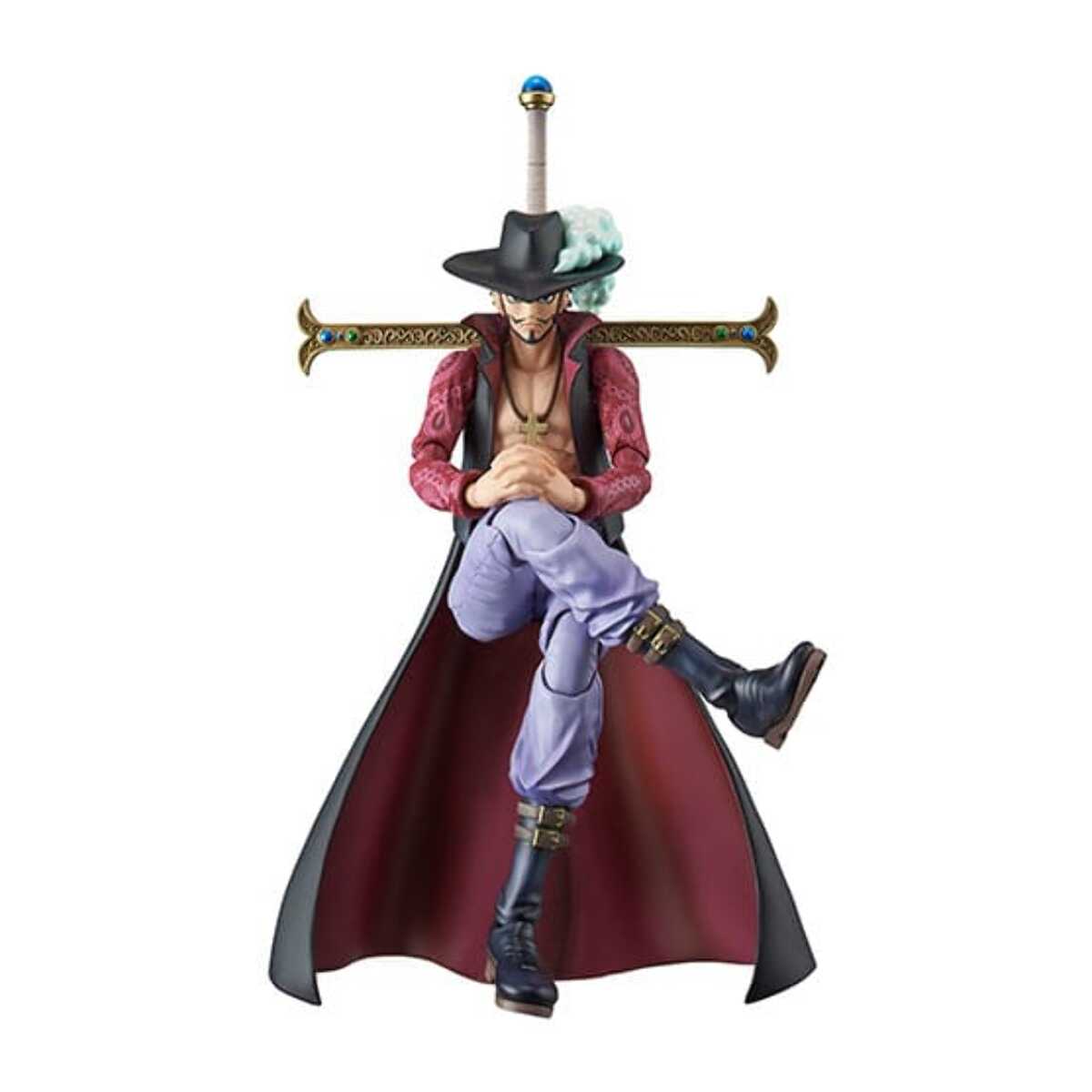 One Piece Variable Action Heroes Action Figura Dracule Mihawk 18 Cm Megahouse