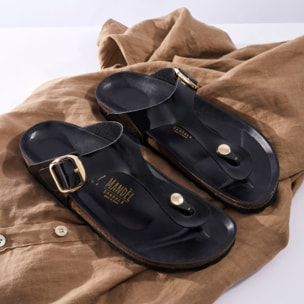 Sandalo Mandèl Nero