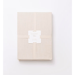 Sábana bajera, 100% algodón, 140gsm, color ocre scalpers home