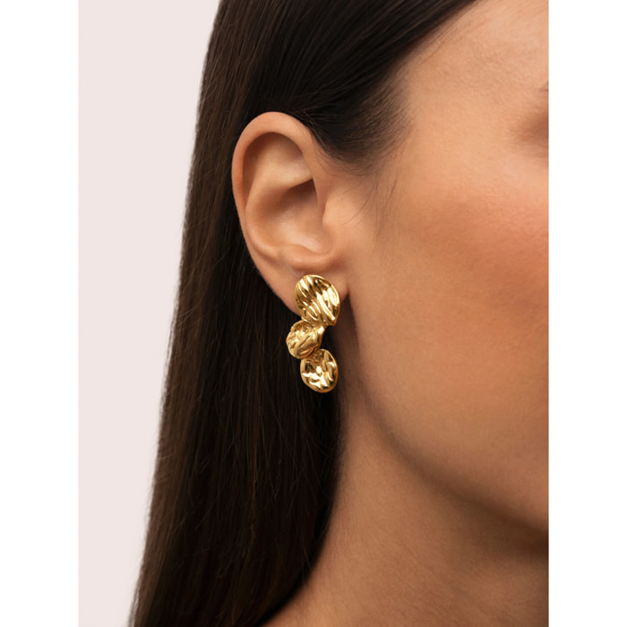 Pendientes Áurea Acero Baño Oro