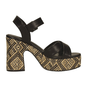 Sandali Donna Tata Italia Nero