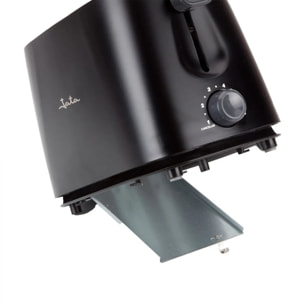 Tostadora JATA TT631 con dos ranuras anchas. 6 niveles de tostado. Con tapa