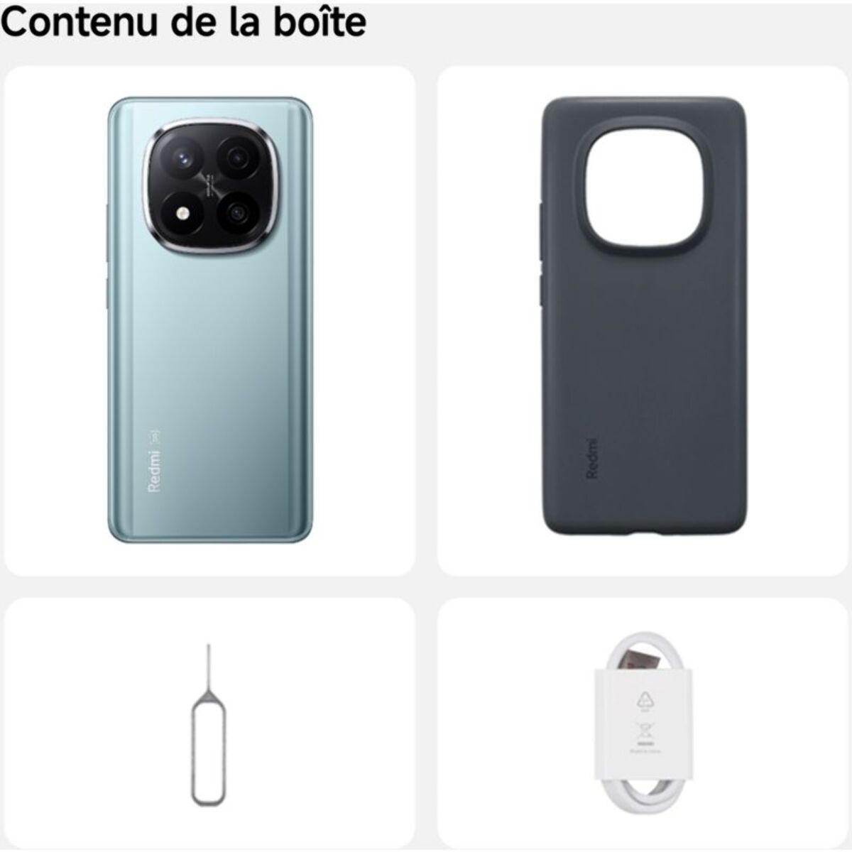 Smartphone XIAOMI Redmi Note 14 Pro+ Bleu 512Go 5G