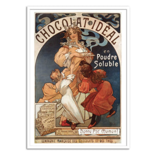 Affiche - Chocolat Ideal 1897 - Alphonse Marie Mucha