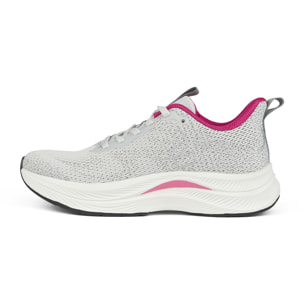 Sneakers sportive donna in tessuto knit con suola EVA