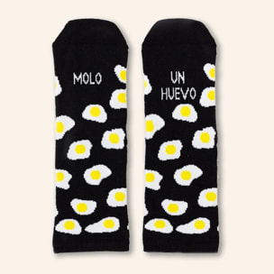 Mini Calcetines "Molo un huevo" talla 19-22