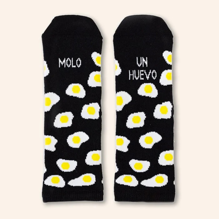 Mini Calcetines "Molo un huevo" talla 19-22