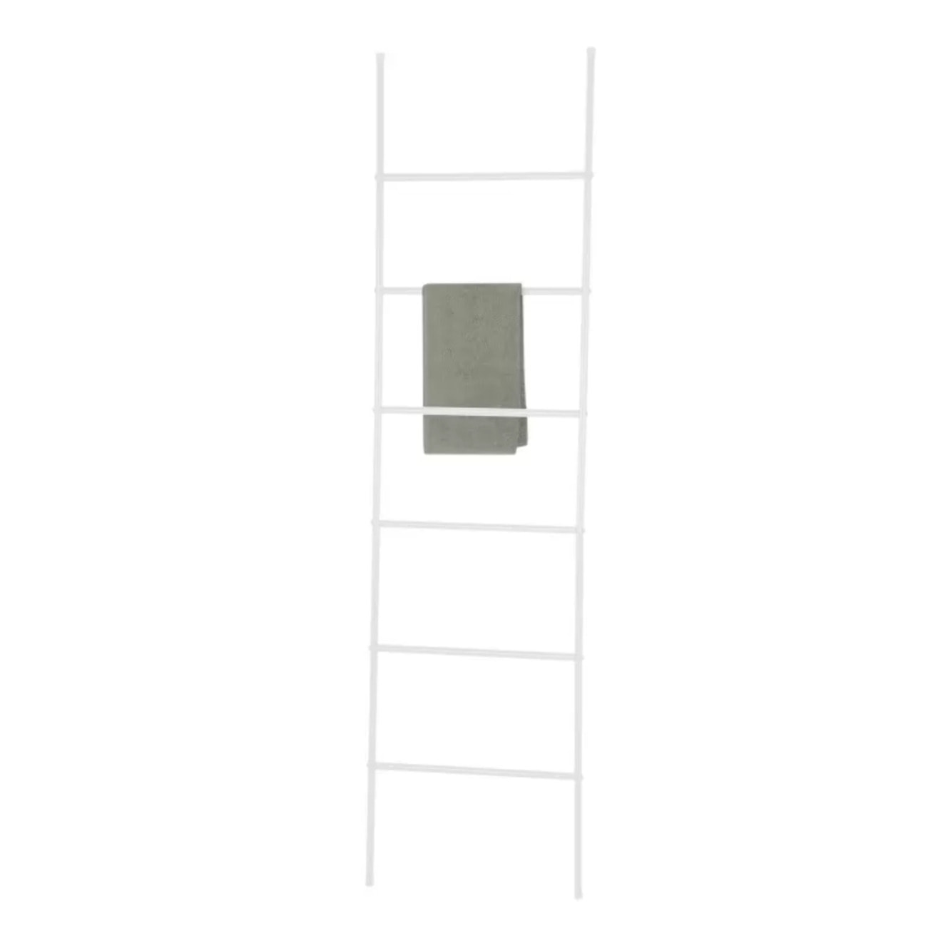 PORTE-SERVIETTES EN METAL JAYDEN 6 NIVEAUX BLANC