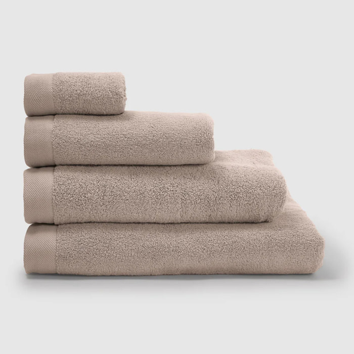 Toalla de baño zero twist 450gr gris claro