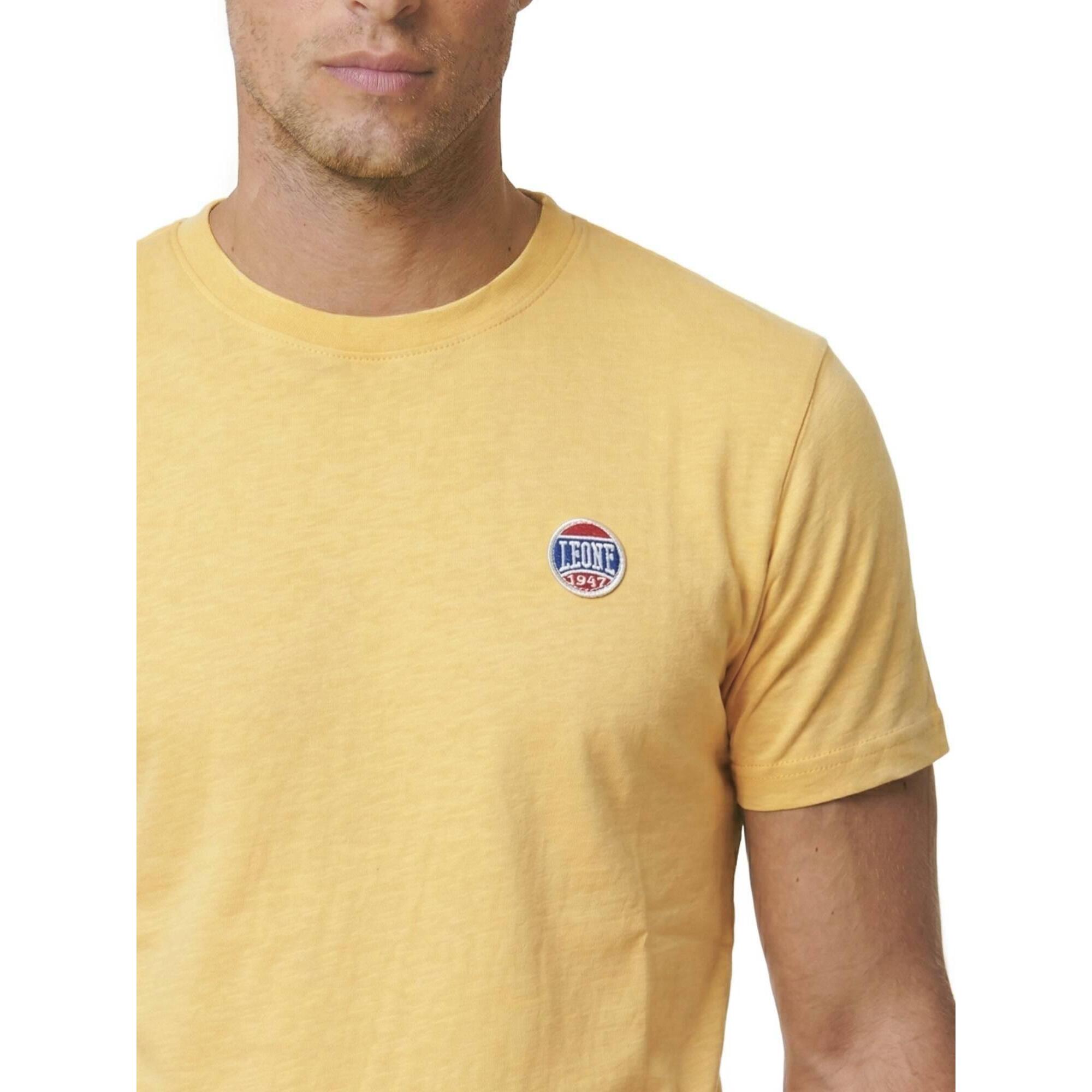 Camiseta de manga corta para hombre con lavado pastel