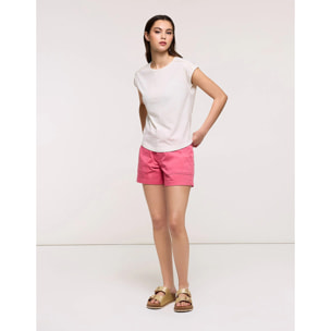 Camiseta Manga Corta Beige - Shimero 26