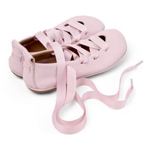 Bailarinas - CAMPER Right Kids - Rosa - Cuero liso
