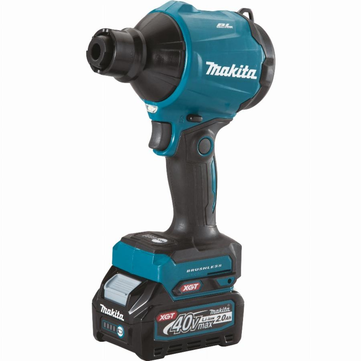 Souffleur à poussière sans fil 40V max XGT - MAKITA - avec 1 batterie 40v 2.0Ah - chargeur - sac - AS001GA101