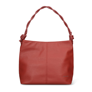 Borsa a spalla da donna - Modello Asteria Chic - Pelle vegana PU - 38.0 x 30.0 x 12.0 cm