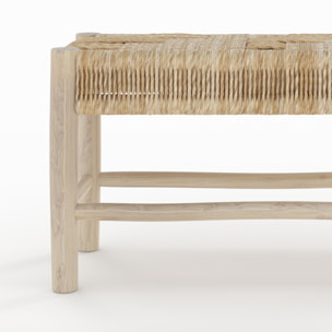 Banc 2 places en branche de teck - Popa