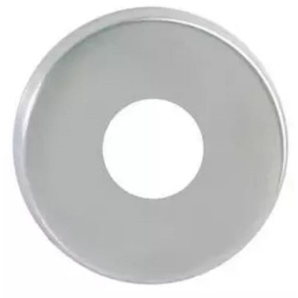 Paire de rosaces inox brossé 304 pour batteuse - Ø trou 20 mm - IN125