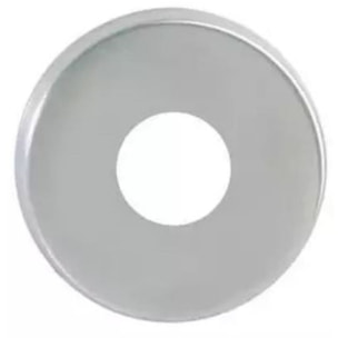 Paire de rosaces inox brossé 304 pour batteuse - Ø trou 20 mm - IN125