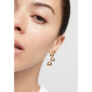 Pendiente SER INTRÉPIDA ORO U