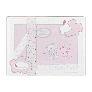 Juego 3 Pcs Coche Coralina Mod Baby Love Rosa