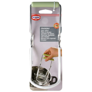 Pince à bocaux en verre Dr Oetker Confiture