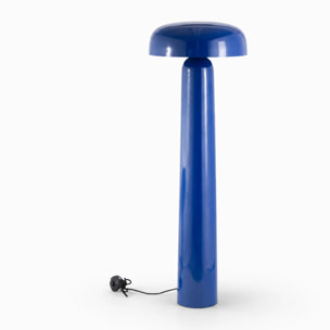 Lampadaire en métal bleu foncé - Livia