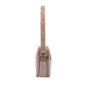 Borsa a tracolla da donna - Modello Iduna - Ecopelle e poliestere - 24.0 x 29.0 x 11.0 cm