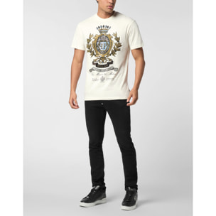 PHILIPP PLEIN T-Shirt Round Neck Ss CREST