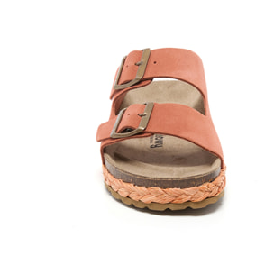 SANDALIA PLATAFORMA BILLOWY NARANJA