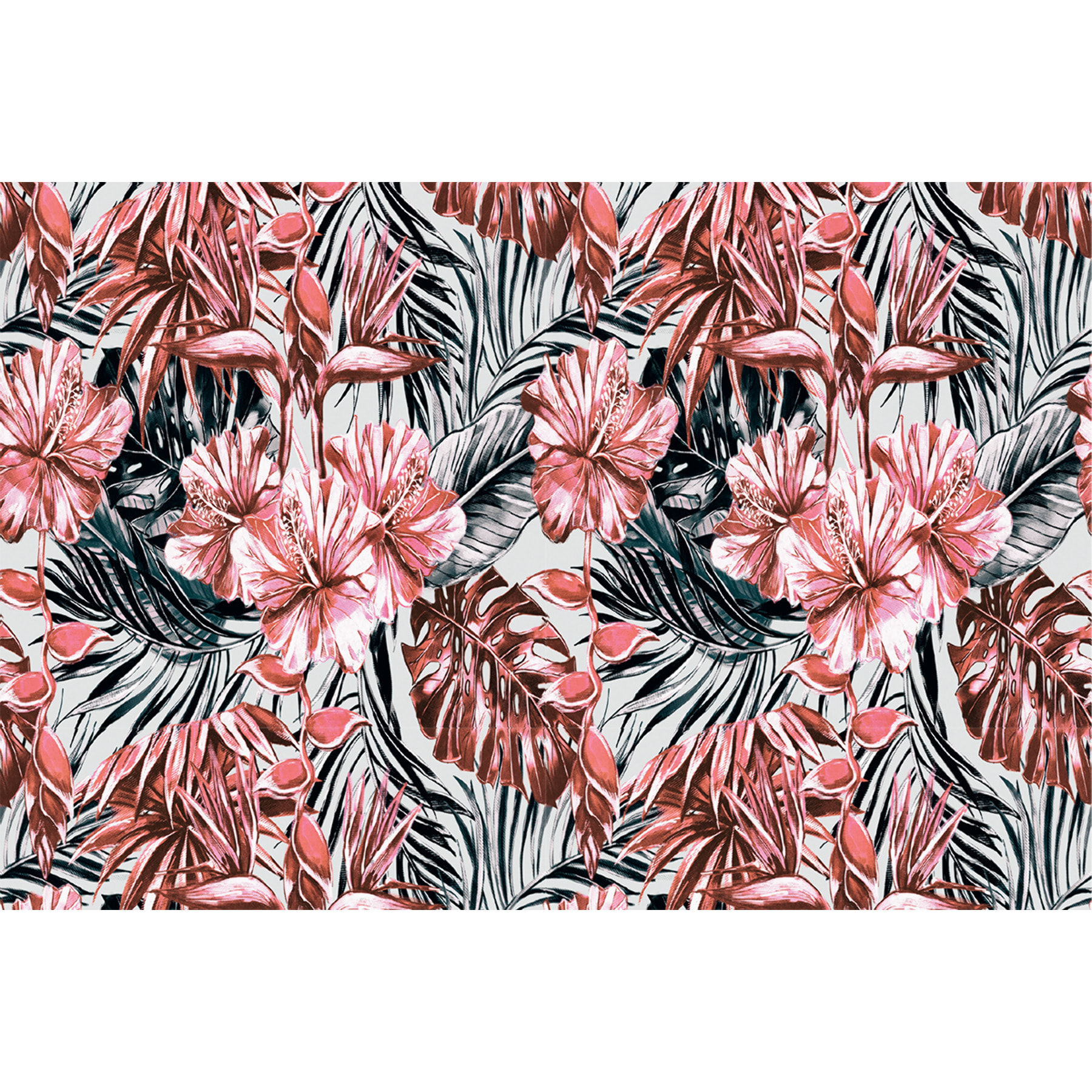 Sticker meuble tropical sirichai 60 x 90 cm