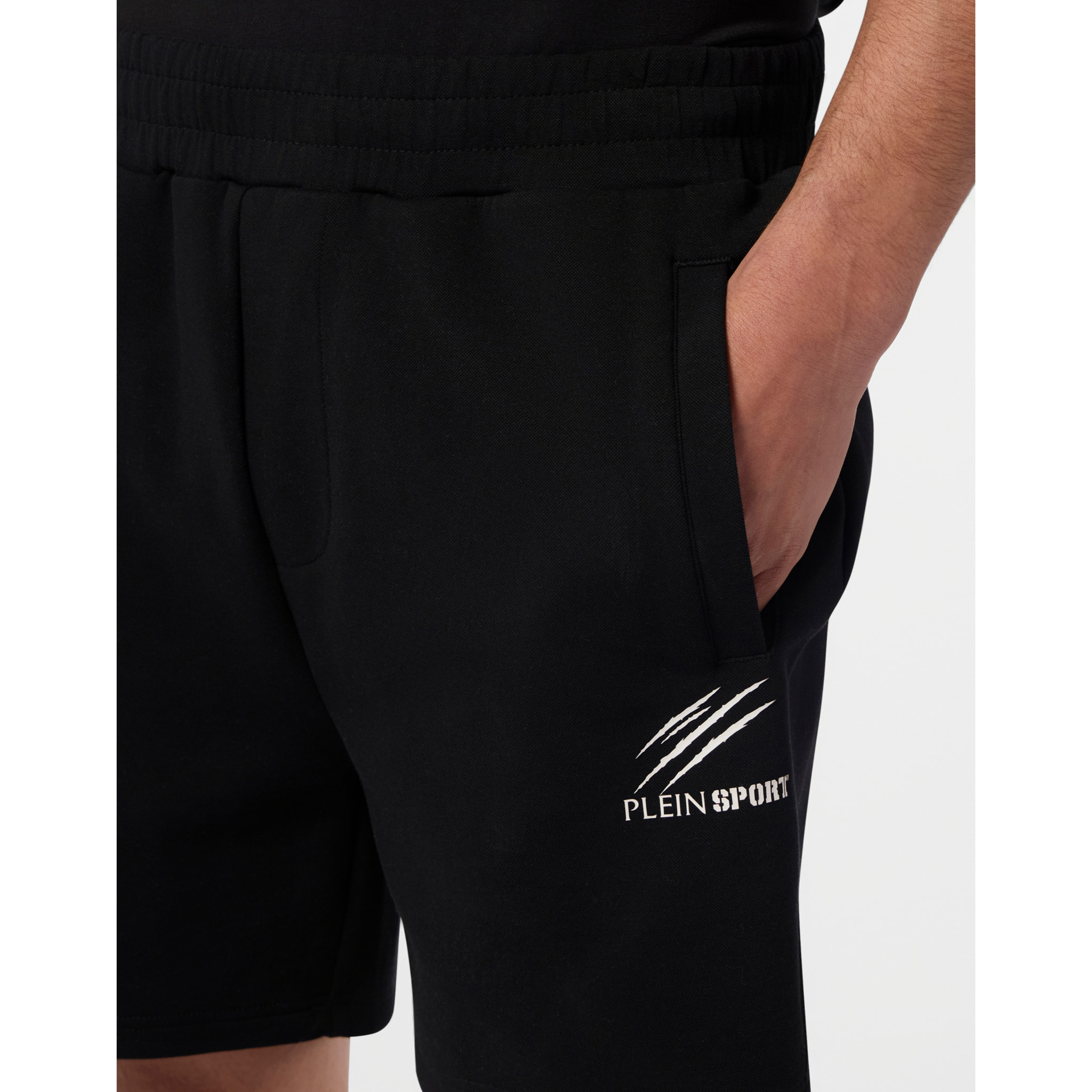 PLEIN SPORT Pique Jogging Shorts Icon